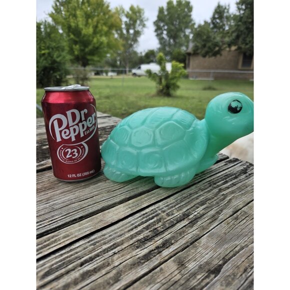 Vintage Blow Mold‎ Plastic Green Turtle Blowmold blow mold - Picture 7 of 8